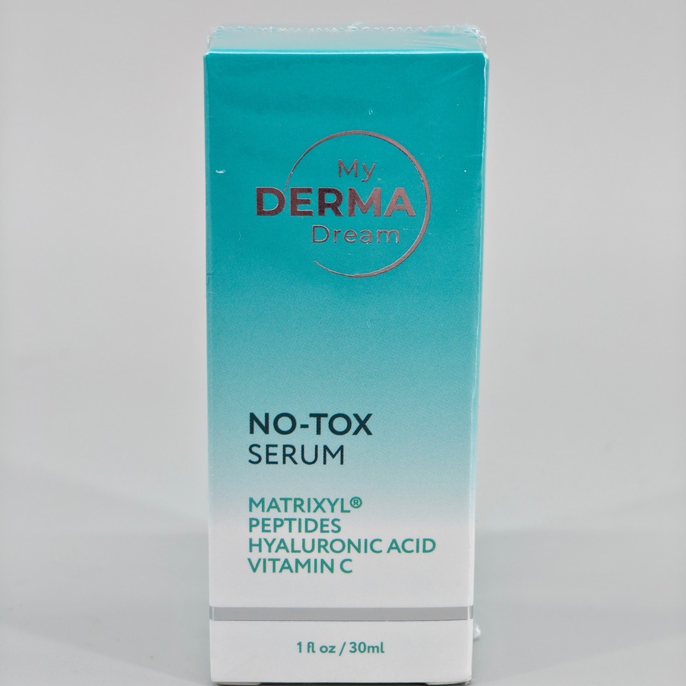 My Derma Dream No-Tox Serum Anti-Aging Matrixyl Peptides Vitamin C 1oz 30ml NEW